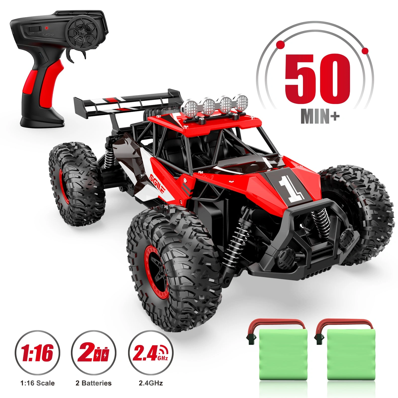 Remote Control Racer Super Fast 116 Scale Toy Car