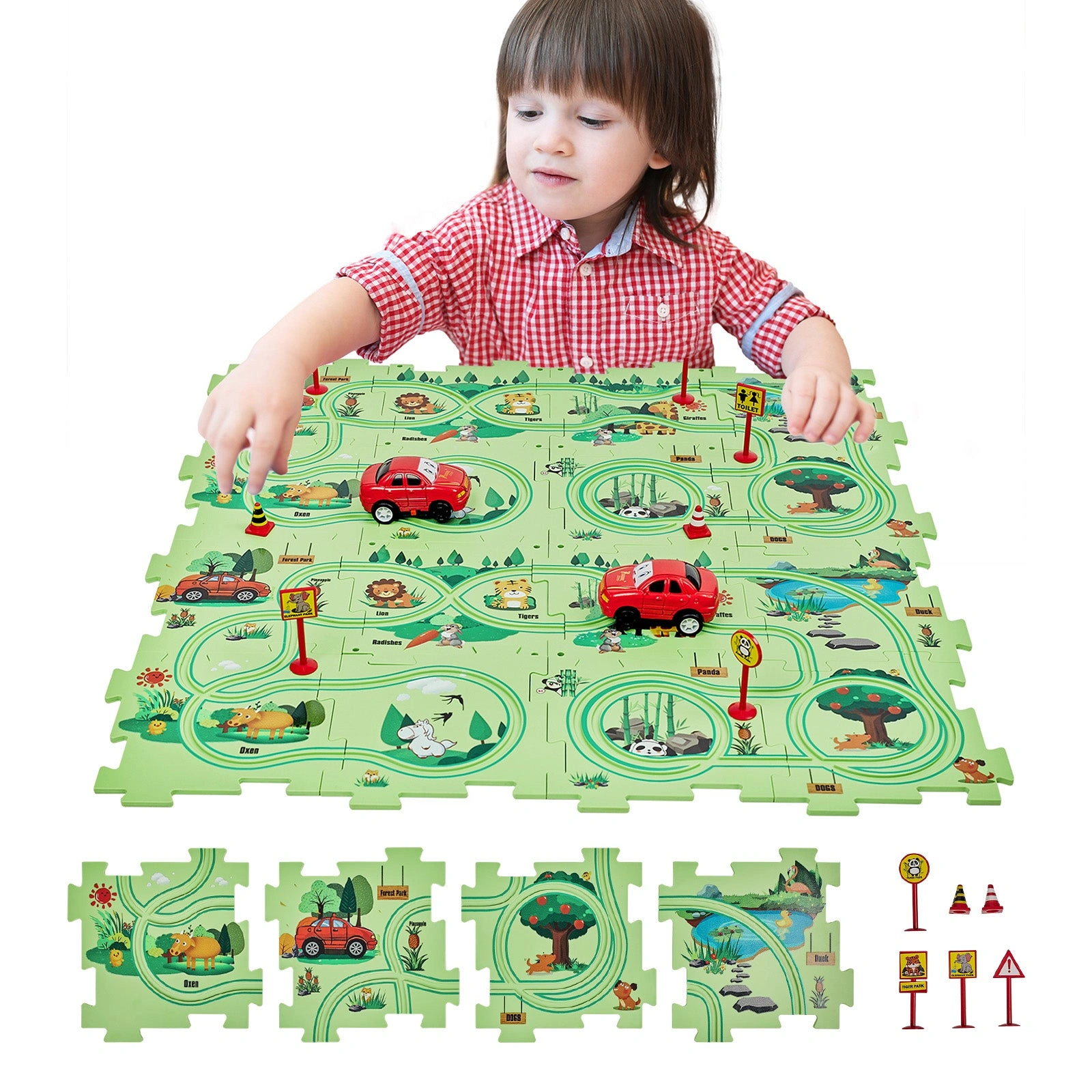 Forest Friends STEM Building Toys for Kids Creative Play